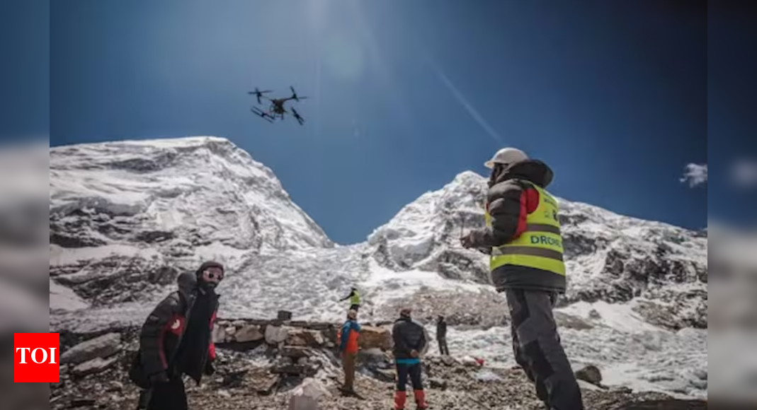 ‘World’s highest dumpster’ gets a fix: ,000 drones airlift tonnes of trash from Mount Everest — here’s how it works