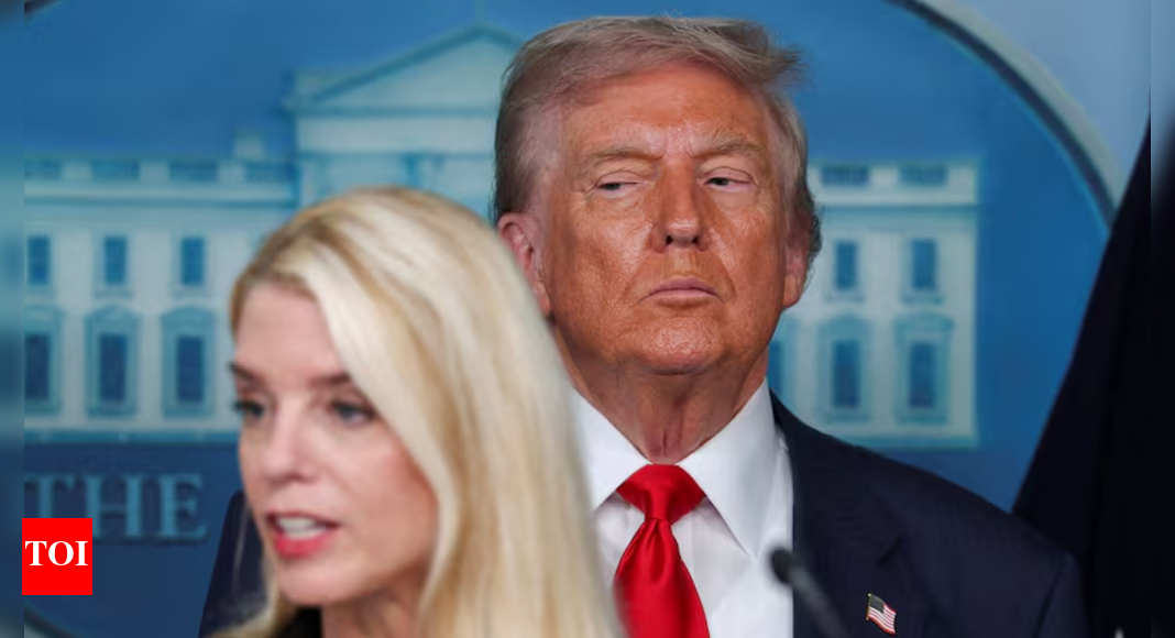 ‘I’d never say she’s beautiful, because … ‘: Trump flirts awkwardly with attorney general Pam Bondi; rambles 3hr 16min in chaotic cabinet meeting