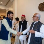 UP: बी सुदर्शन रेड्डी के समर्थन में इंडिया गठबंधन के नेताओं द्वारा भोज का आयोजन, कांग्रेस-सपा सांसद हुए शामिल